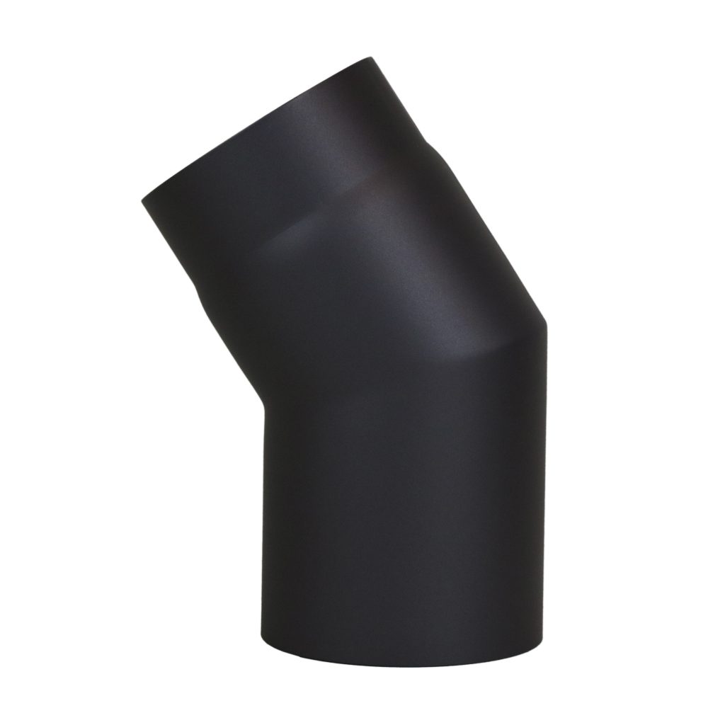 Ofenrohr-Bogen-33-grad_Schwarz-Premium