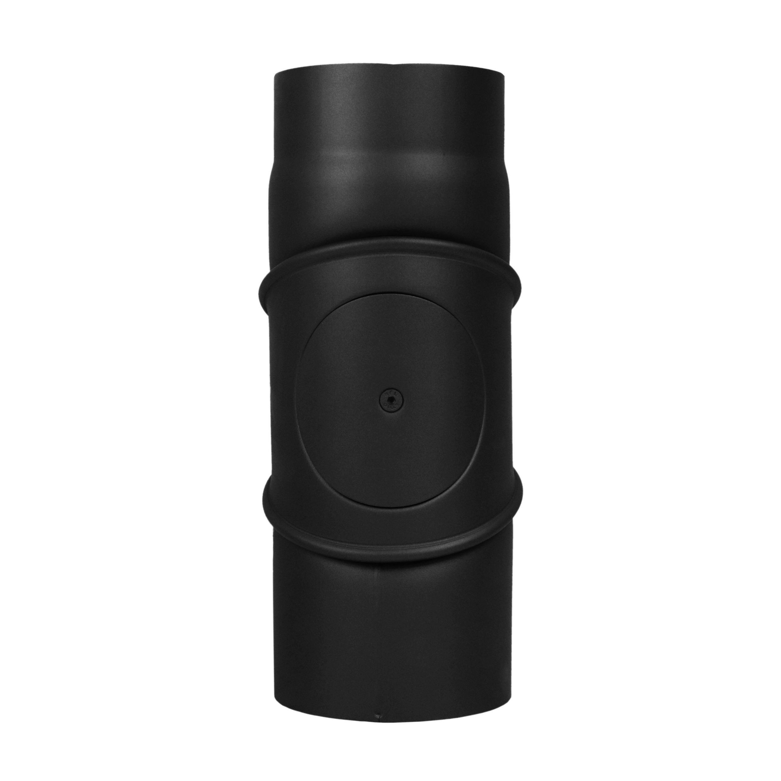 Ofenrohr-Rauchrohr-Bogen-90-mit_Tür-verstellbar-Schwarz-Premium_LANZZAS-Fire_B5