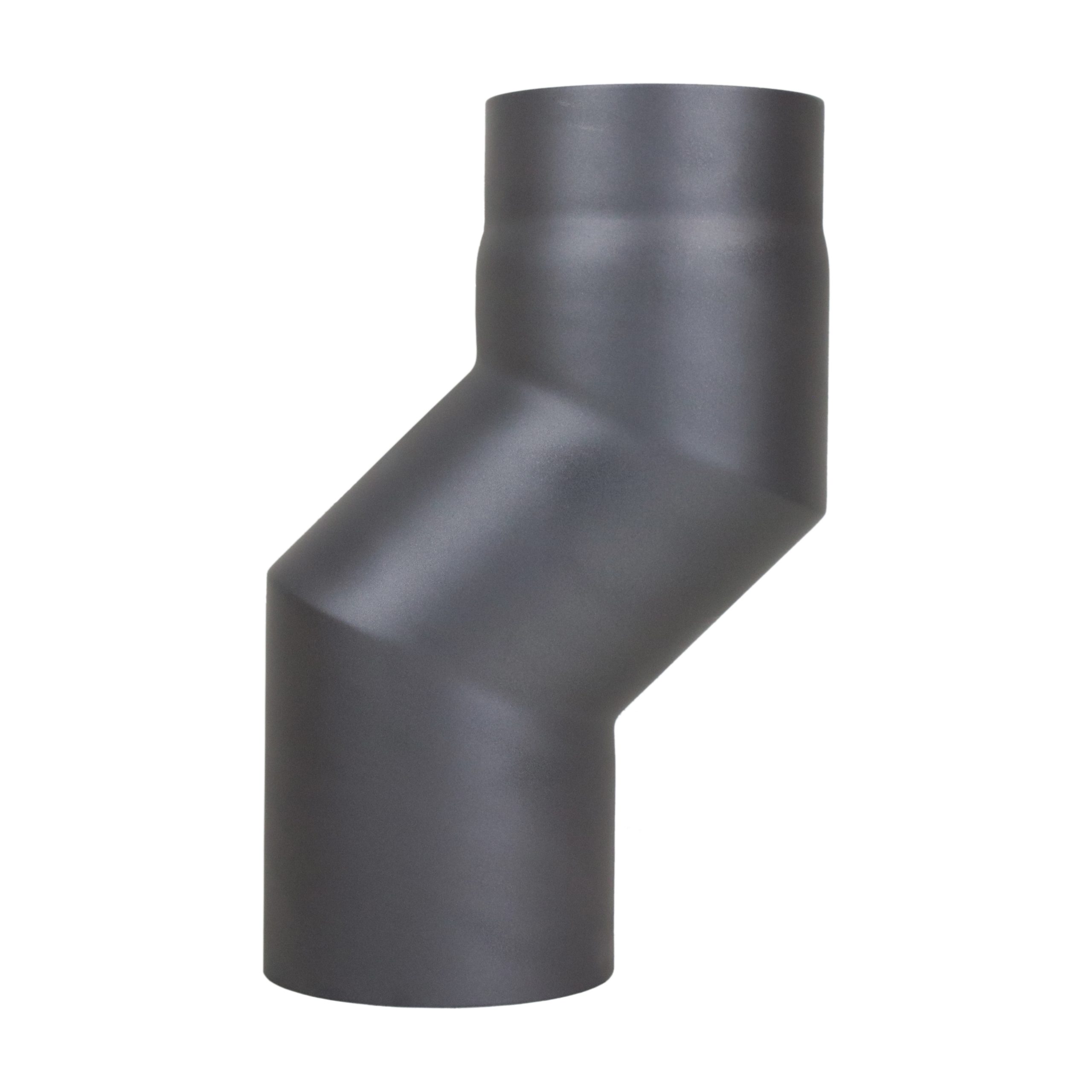 LANZZAS-Fire_Ofenrohr_Rauchrohr_Versatzbogen_80mm_gussgrau