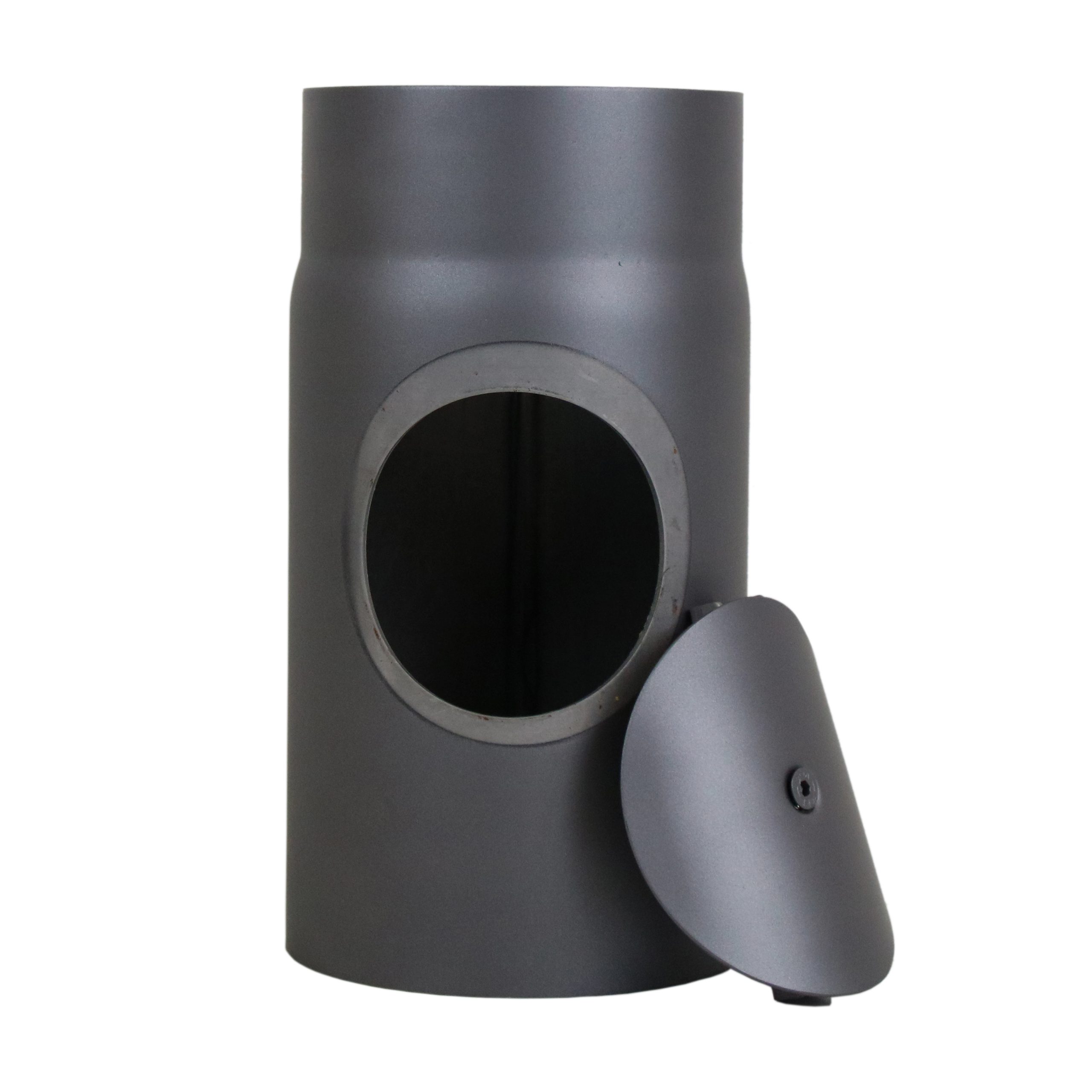 Ofenrohr-Rauchrohr-Verlängerung-250mm_mit_Revi-Gussgrau-Premium_LANZZAS-Fire_B1