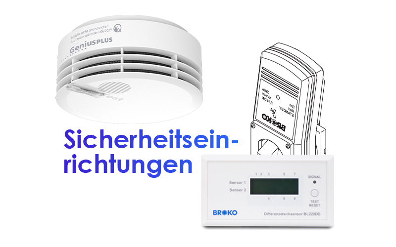 Sicherheitseinrichtungen